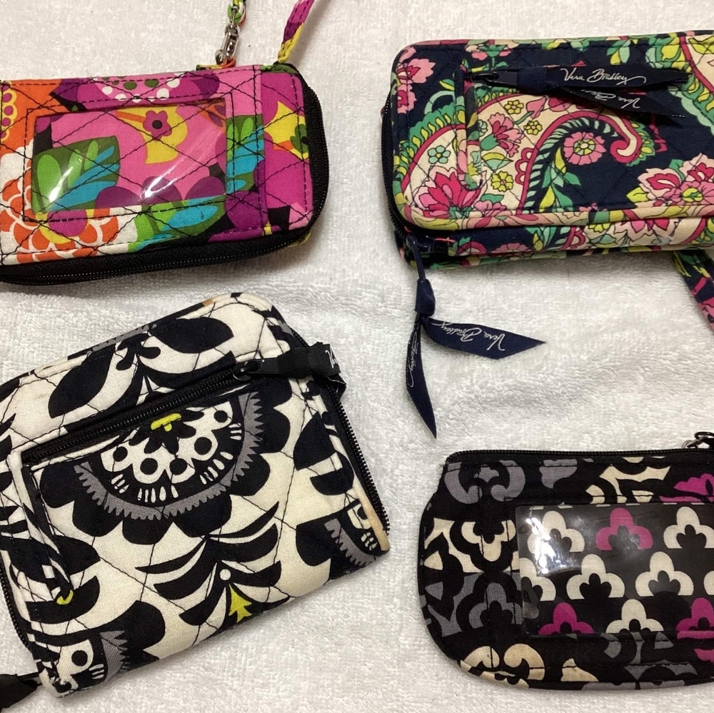 Assorted Small Vera Bradley Wallets